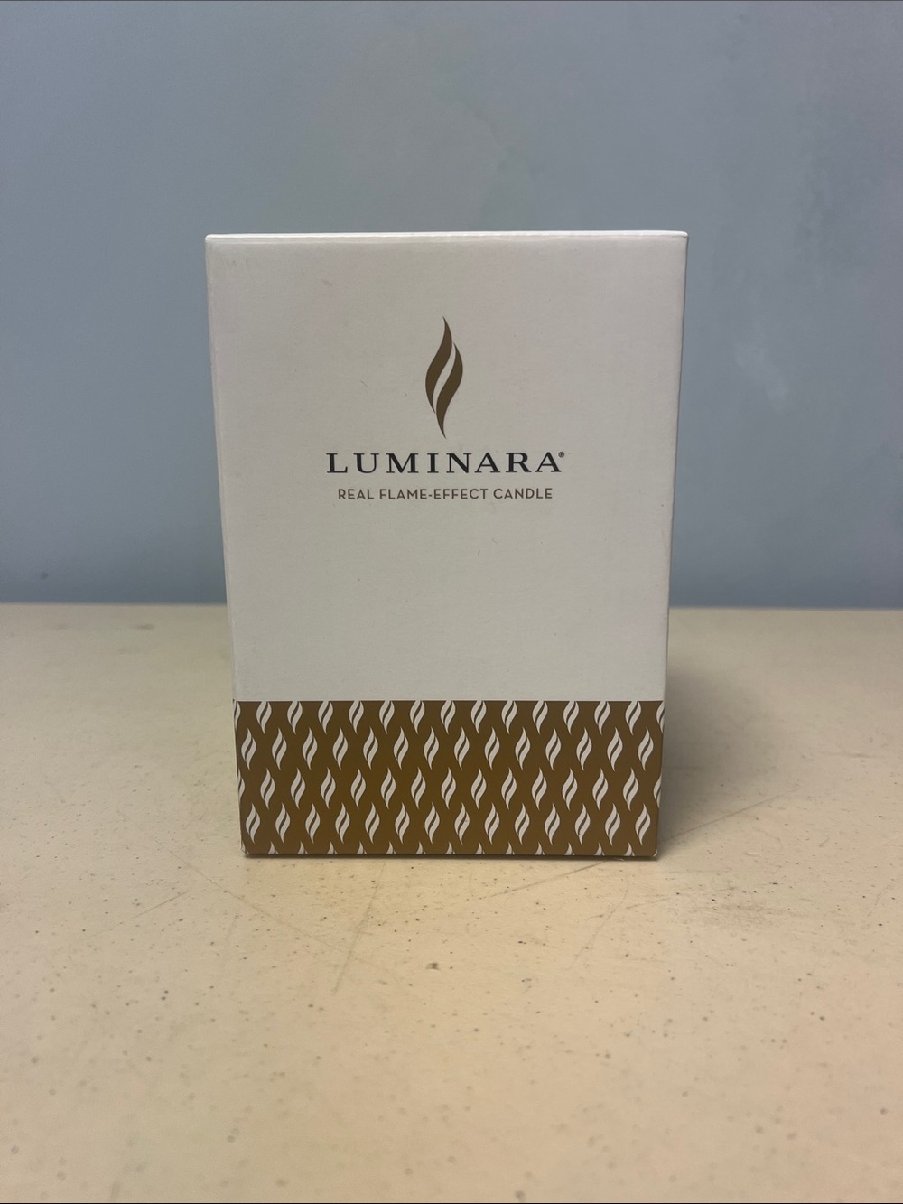 Luminara Real Flame-Effect Candle - Gold Speckle Color